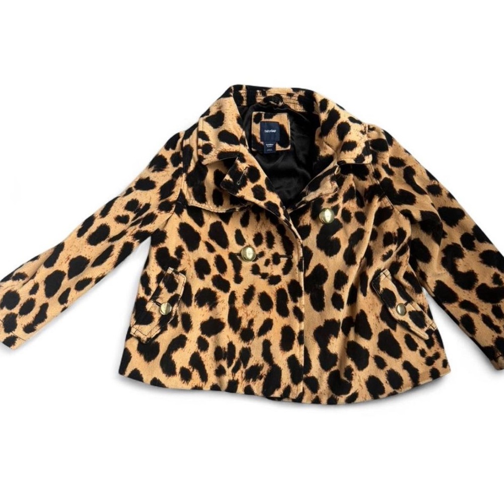 GAP Toddler leopard print Jacket